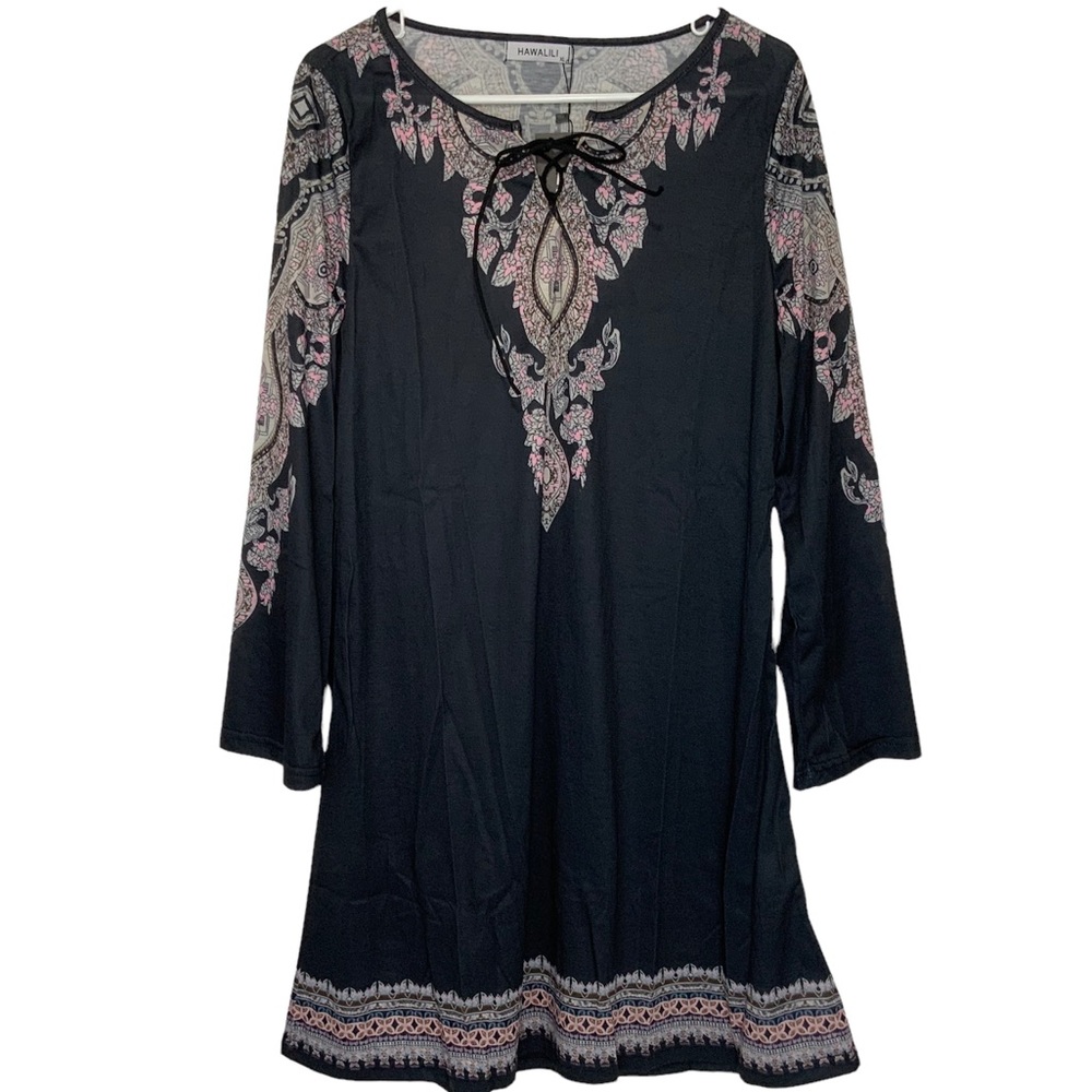 Hawalili Shift Dress Soft Stretchy NWT